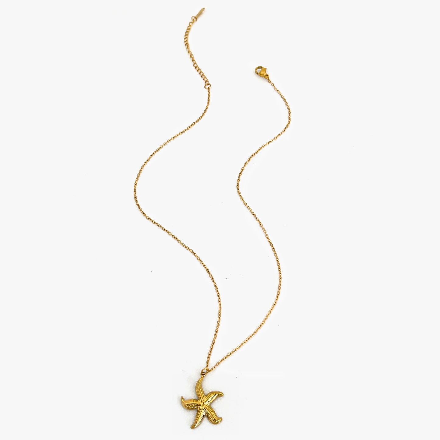 Starfish + Swirl Necklace